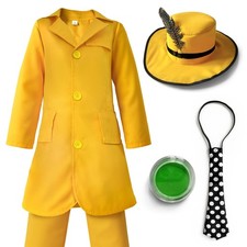 Costume vestito giallo per