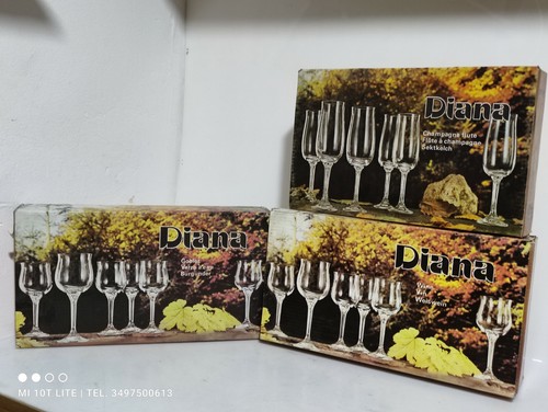 Servizio bicchieri calice - 18,