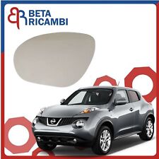 Vetro Specchietto Per Nissan Juke 2010 al 2014 Piastra Specchio Sinistro Termico