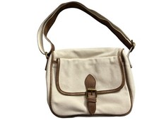 Crossbody Satchel Bag Beige