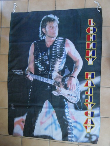 Johnny hallyday bandiera - johnny,