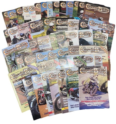 Classic bike magazine - magazine, 1981