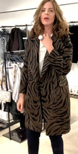 Cappotto Zara stampa animalier