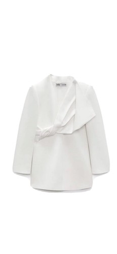 Zara woman neck blazer - zara,