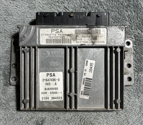 Ecu calculateur moteur - ecu,