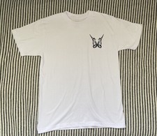 Flo Milli Official Merch Butterfly Tee Size Medium White T-Shirt Unisex