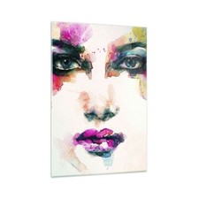 Quadro su Vetro 70x100cm Donna