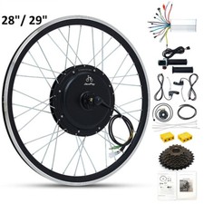 Kit conversione ruota motore mozzo posteriore bici elettrica 29" 48V ruota posteriore 1000W