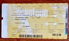 Biglietto concerto U2 - Torino 05/09/2015