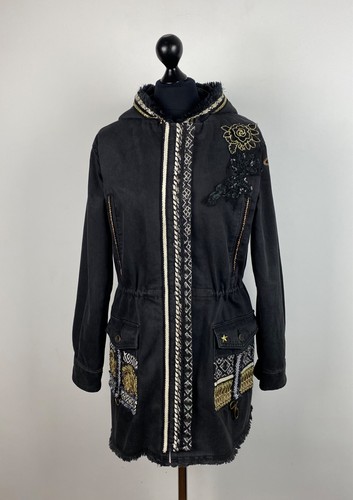 Desigual parka giacca denim - desigual,