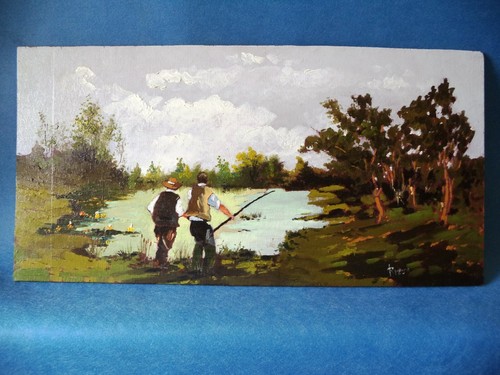 Quadro olio tavoletta - quadro,