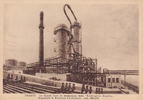 Cartolina trieste - cartolina, di