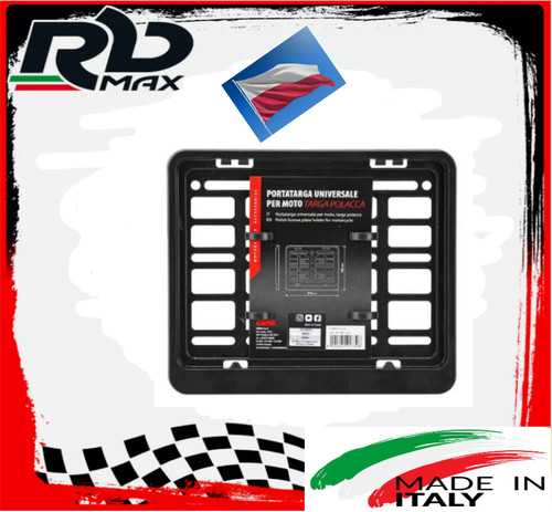 Supporto targa moto porta - targa,