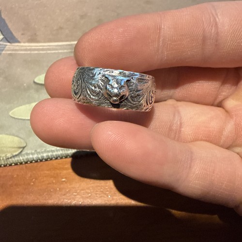 Gucci anello testa taiga - testa,