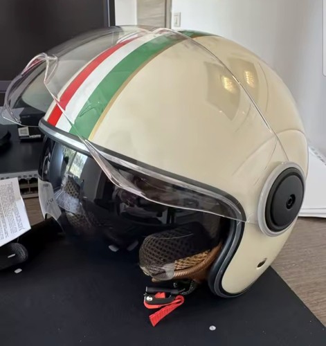 Casco moto jet - moto, vintage