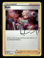 Bede 124/159 Holo Crown Zenith