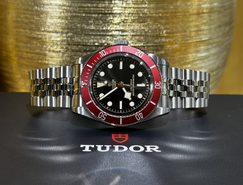 Tudor black bay steel - black, 41