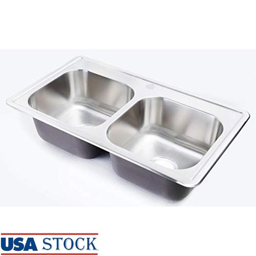 Lavello cucina 33x19 drop - drop, in