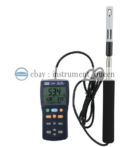 Tes 1341 1341n anemometro - tes-1341,