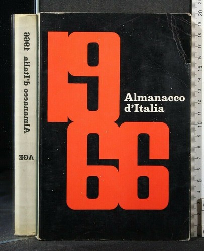 Almanacco italia 1966 - almanacco, d'italia