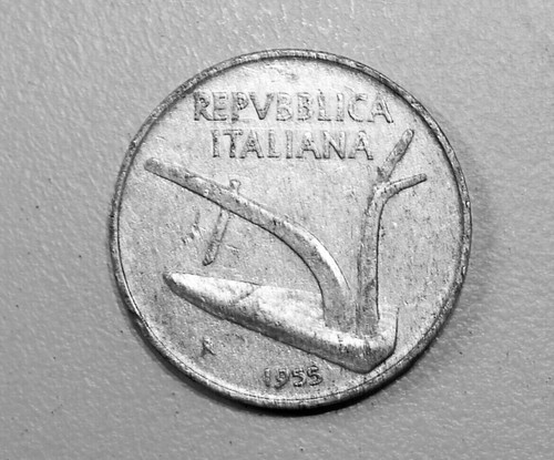 Lire 1955 spiga rara - rara,