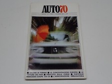 AUTO 70 RIVISTA ANNO 1° N° 8 DEL 1969 FIAT  124 COUPE' SPIDER FIAT DINO SPIDER