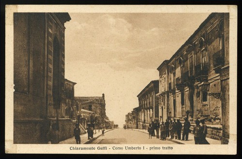 Cartolina chiaramonte gulfi - cartolina,
