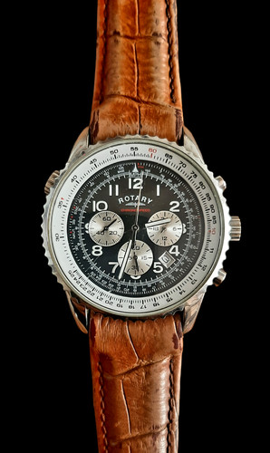 Cronografo uomo vintage rotary - uomo,
