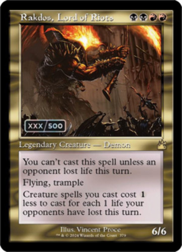 Rakdos lord riots - of, (retro