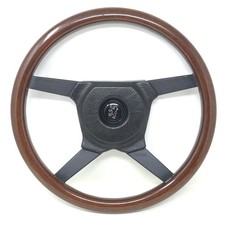VOLANTE MOMO IN LEGNO PEUGEOT - 7-91  -DIAMETRO 37 CM VINTAGE
