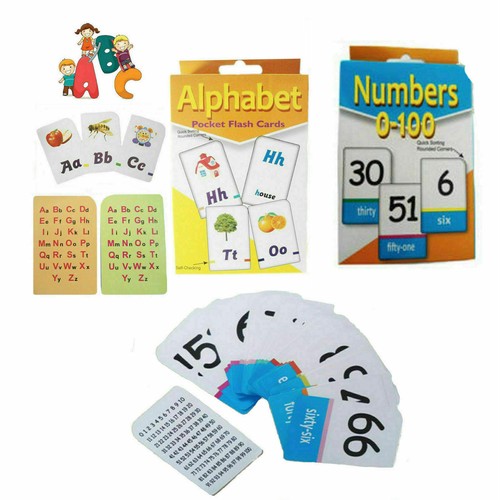 Flash cards bambini z - bambini, a-z