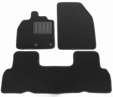 ASC tappetini auto SCENIC III serie 2009-2016 con bottoni e battitacco gomma set