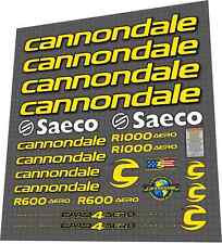 SET DECALCOMANIE Cannondale Caad4 R600_R1000 Aero Saeco 2001