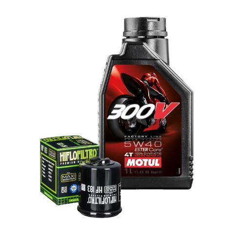 Kit tagliando olio motul - olio, 300v