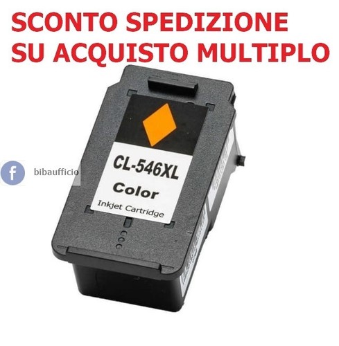 Canon 546xl colore cartuccia - colore,