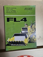 Fiat Trattori FL4 CATALOGO OFFICINA PARTI  RICAMBIO Completo 1969