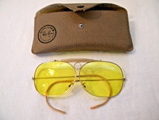 OCCHIALI DA SOLE AVIATORE 64 MM B&L RAY-BAN KALICHROME CRISTALLO GIALLO TIRO