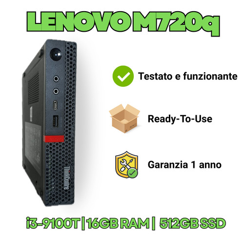 Mini lenovo m720q 9100t - mini,