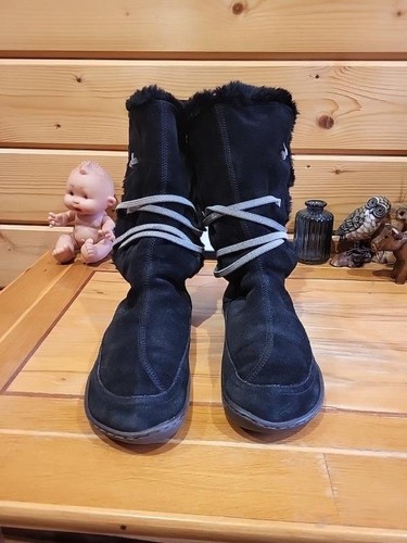 Stivali camper donna nero - stivali,