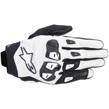 Guanti Moto Alpinestars SP X 7 - Bianco/Nero 356062521