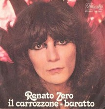 45 GIRI RENATO ZERO ( IL CARROZZONE - BARATTO)  1979  QUASI NUOVO