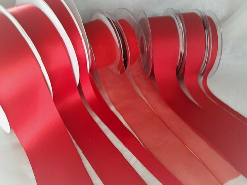 Nastro berisfords natale rosso - nastro,