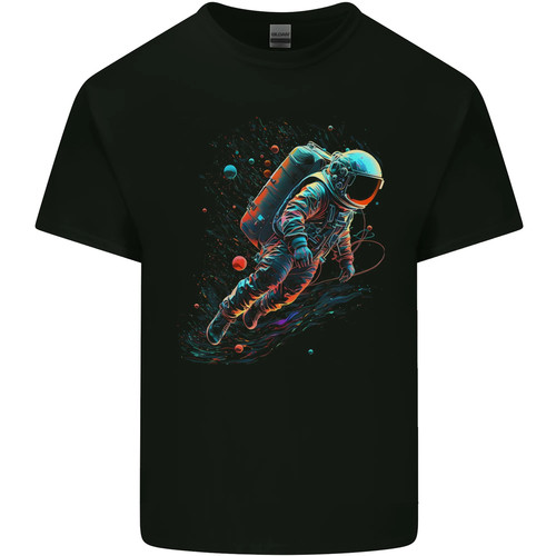 Astronauta nello spazio - un,