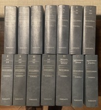 ENCICLOPEDIA EUROPEA GARZANTI   COMPLETA 14 VOLUMI COME NUOVA