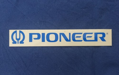 Adesivo pioneer autoradio - adesivo,