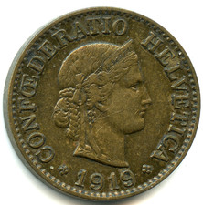 Svizzera, raro 10 centesimi