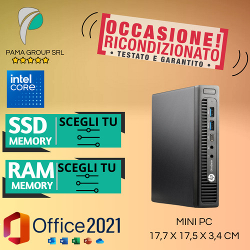 Mini computer tiny fisso - pc,
