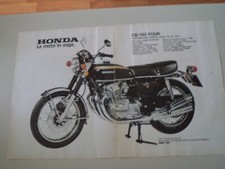 advertising Pubblicità 1973 MOTO HONDA CB 750 FOUR