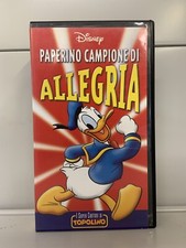VHS Walt Disney Paperino