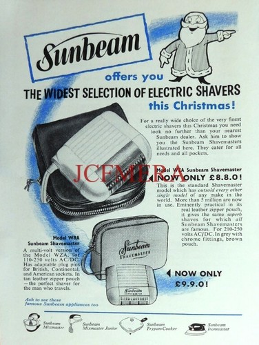 Sunbeam shavemaster model - sunbeam,